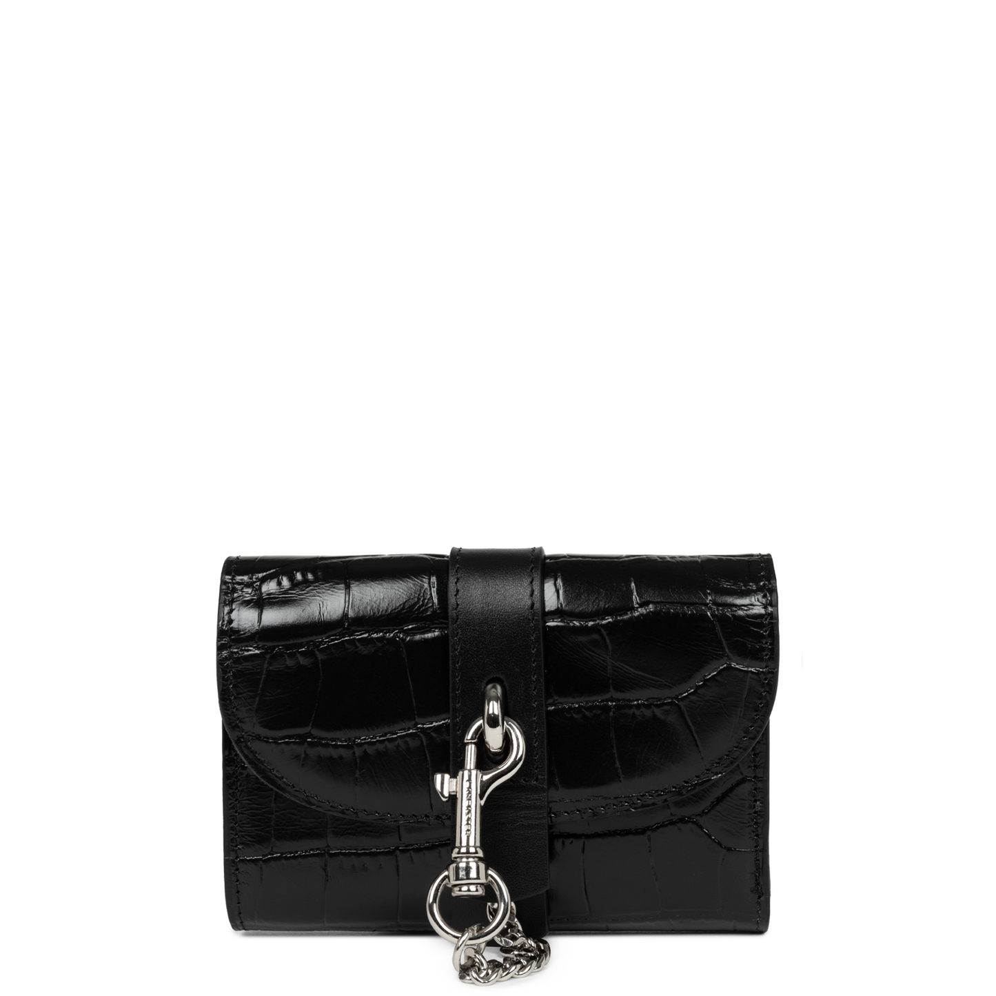 portefeuille - jodie #couleur_noir-argent