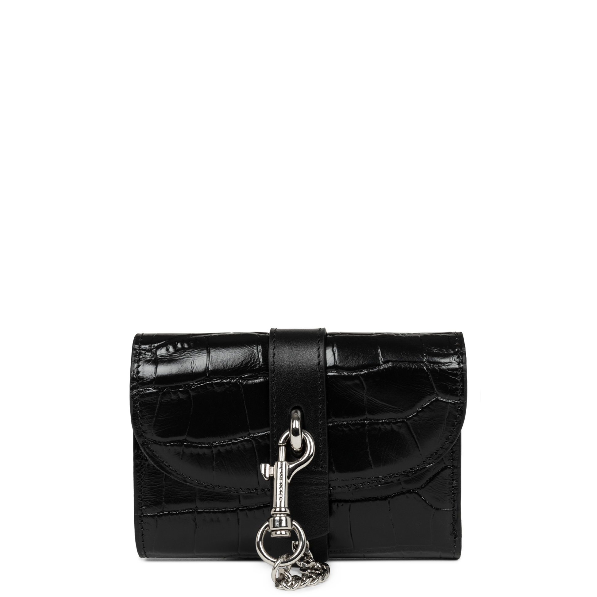 portefeuille - jodie #couleur_noir-argent