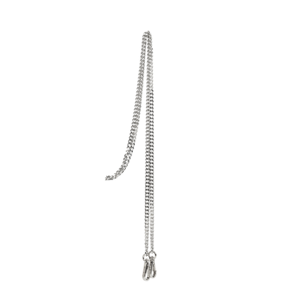 chaîne gourmette - accessoires métal #couleur_argent