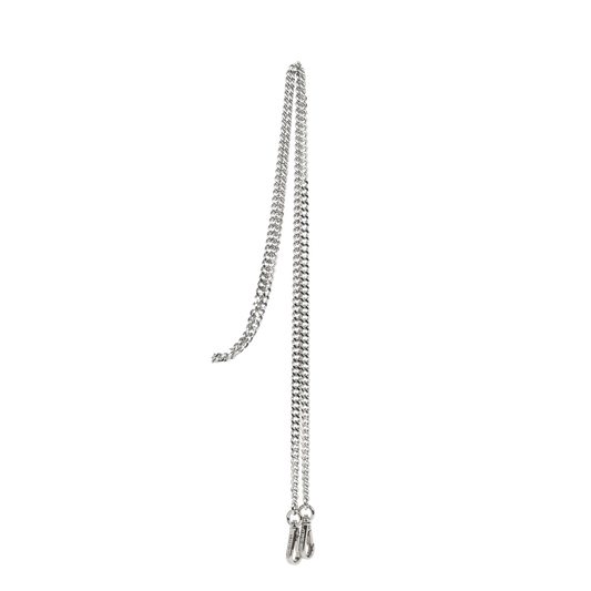 chaîne gourmette - accessoires métal #couleur_argent