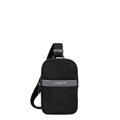 pochette smartphone - basic métropole #couleur_gris-noir