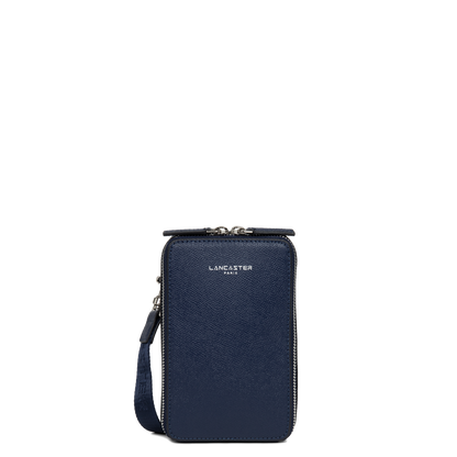 pochette smartphone - delphino lucas #couleur_bleu-fonc