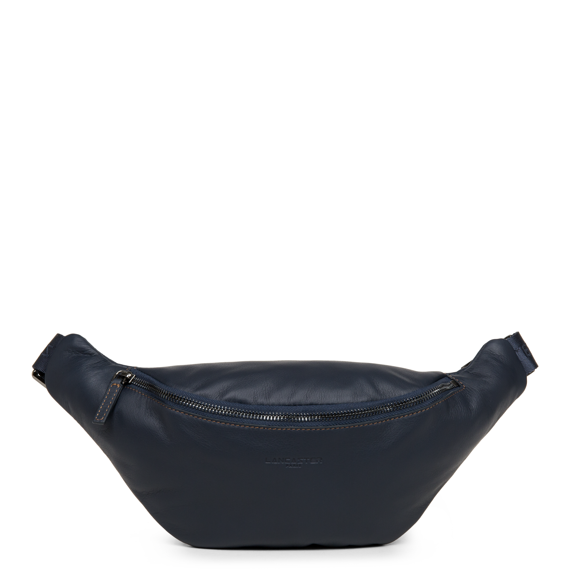 sac banane - soft vintage homme #couleur_bleu-fonce-camel