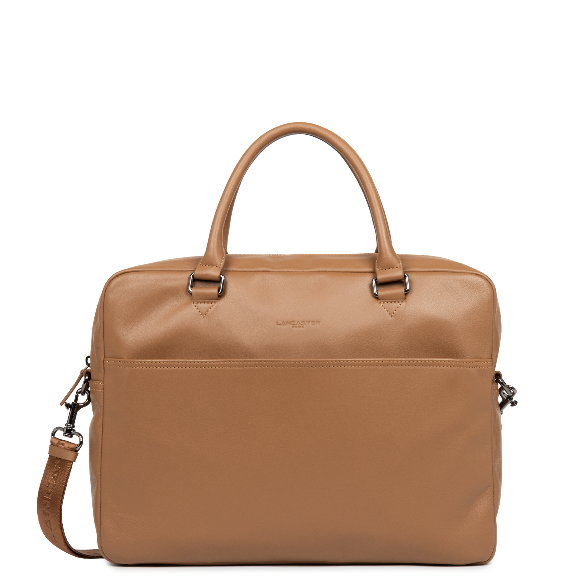 grand porte documents - soft vintage homme #couleur_camel