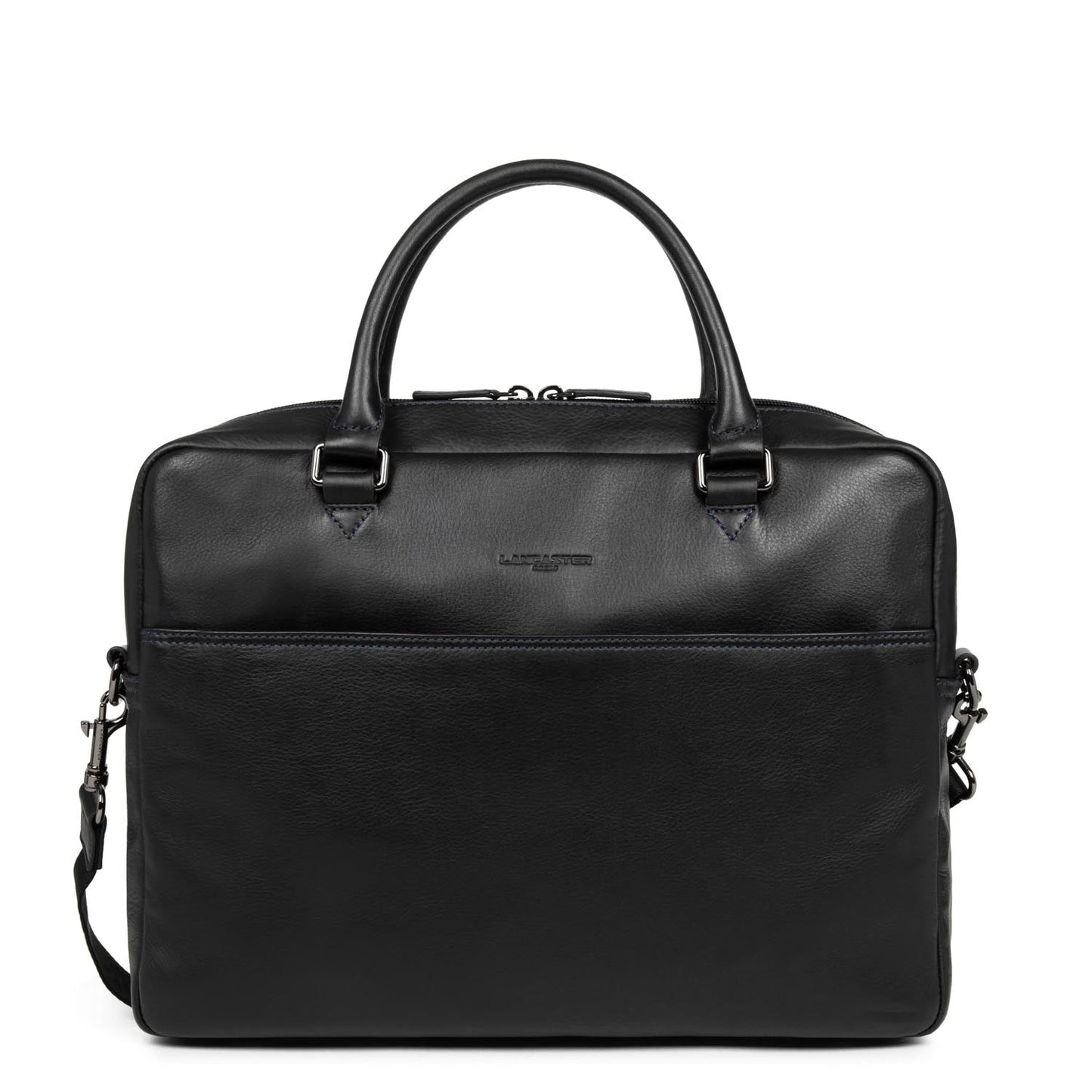 grand porte documents - soft vintage homme #couleur_noir-bleu
