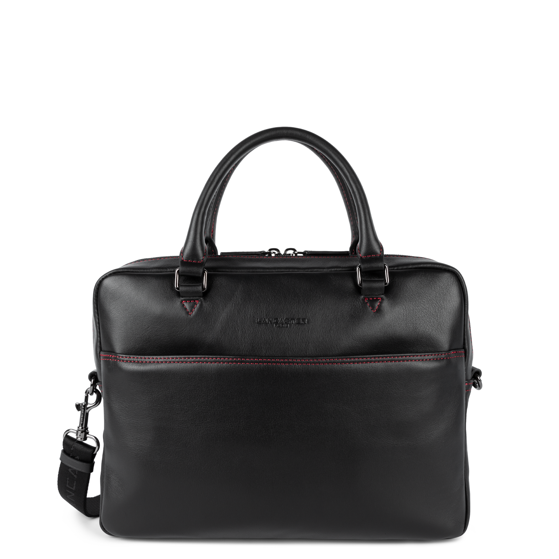 porte documents - soft vintage homme #couleur_noir-rouge