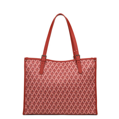 sac cabas épaule - ikon #couleur_carmin