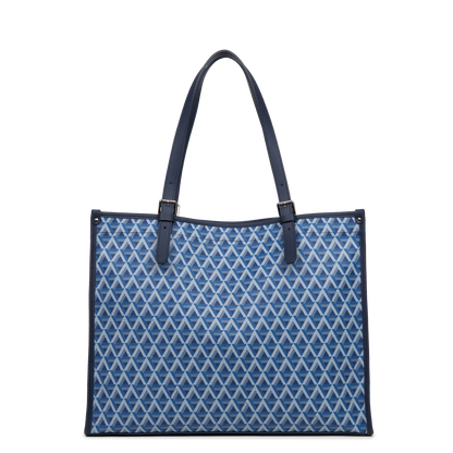 grand sac cabas épaule - ikon #couleur_bleu-lectrique