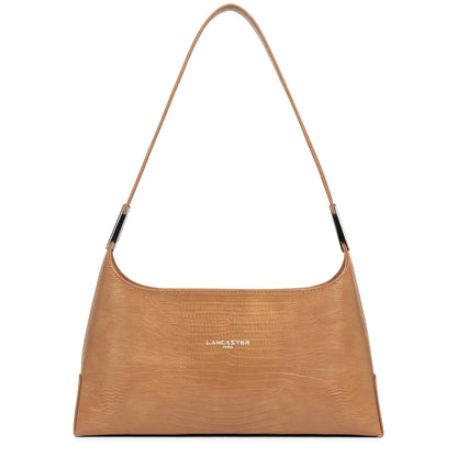 sac baguette - exotic lézard & croco fr #couleur_camel-lzard