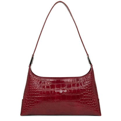 sac baguette - exotic lézard & croco fr #couleur_carmin
