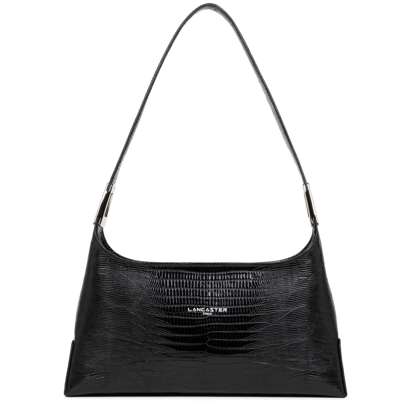 sac baguette - exotic lézard & croco fr #couleur_noir-lzard