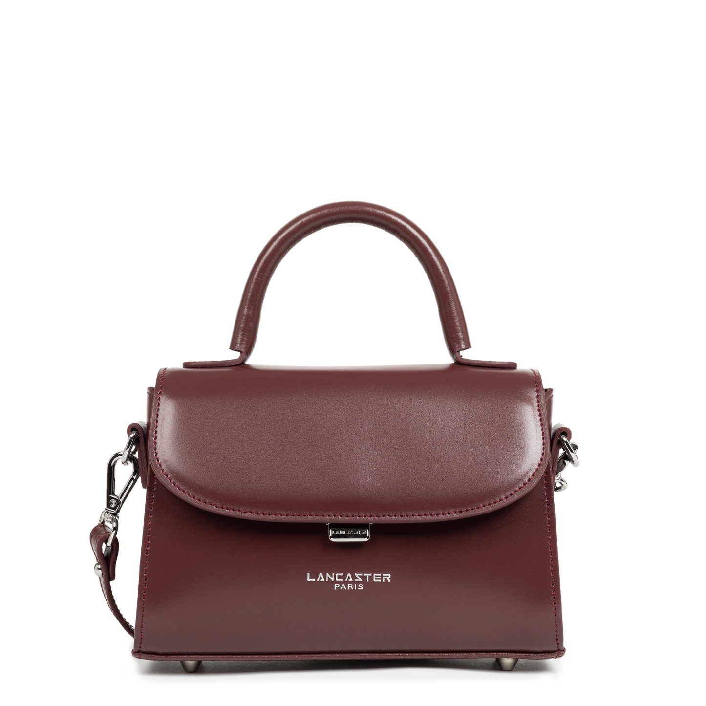 petit sac à main - suave even #couleur_bordeaux
