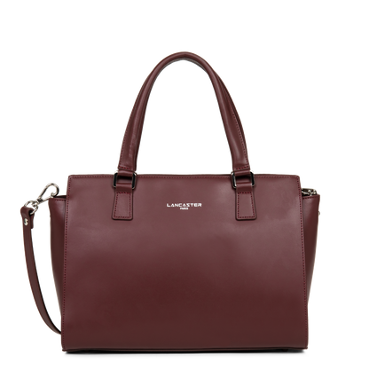 sac à main - smooth #couleur_bordeaux
