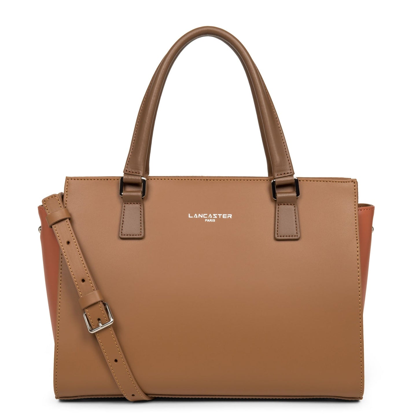 sac à main - smooth #couleur_camel-potiron-vison