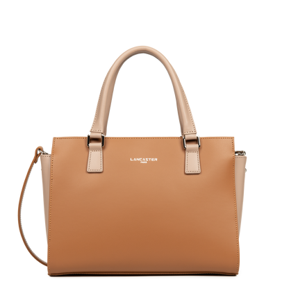 sac à main - smooth #couleur_camel-nude-fonc