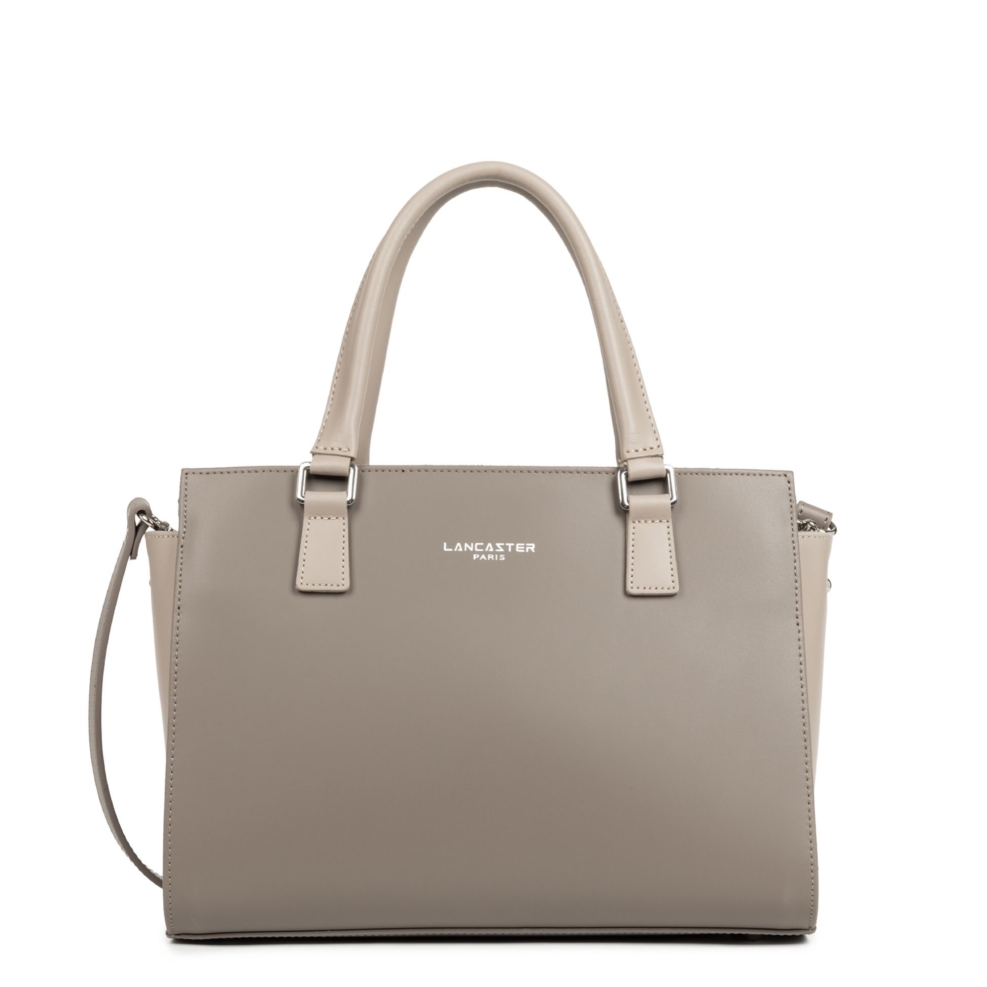 sac à main - smooth #couleur_taupe-galet