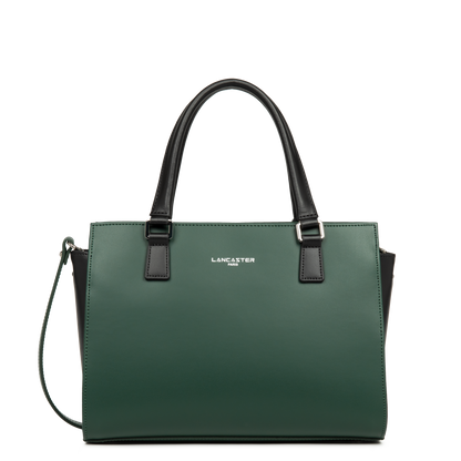 sac à main - smooth #couleur_vert-fonc-noir