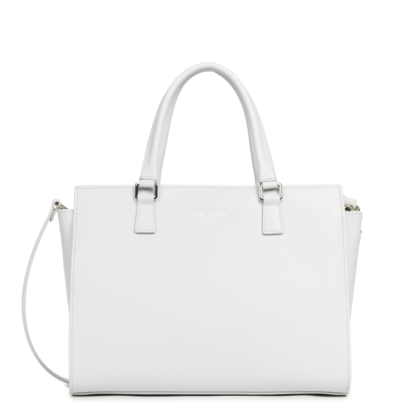 grand sac cabas main - smooth #couleur_gris-clair