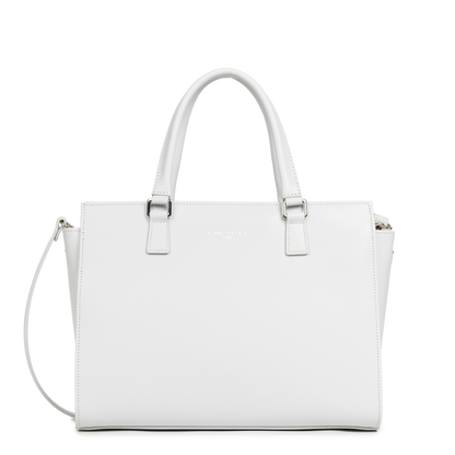 grand sac cabas main - smooth #couleur_gris-clair