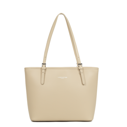 sac cabas épaule - smooth #couleur_beige