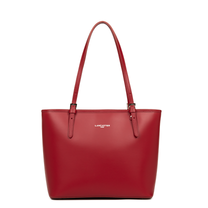 sac cabas épaule - smooth #couleur_carmin