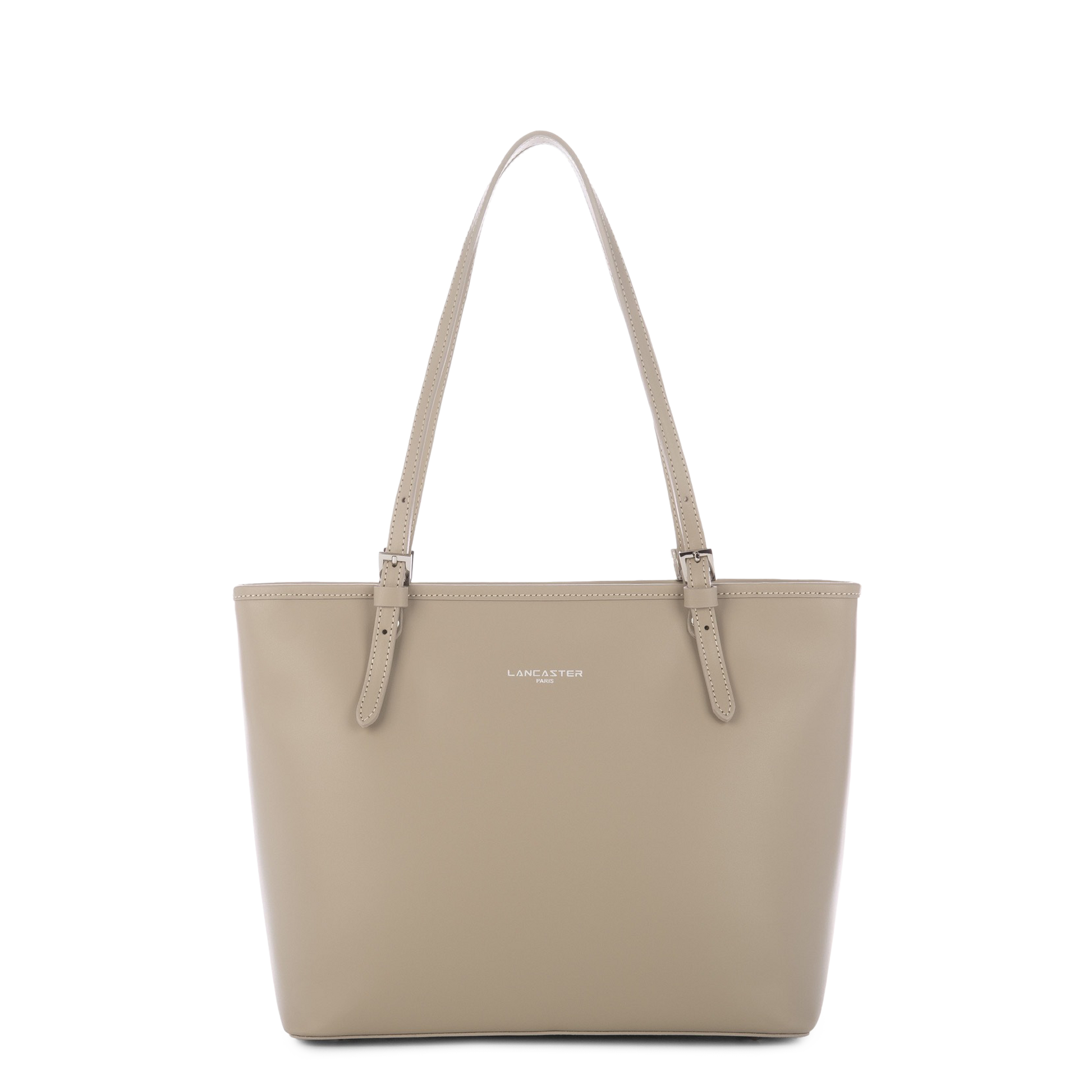 sac cabas épaule - smooth #couleur_galet