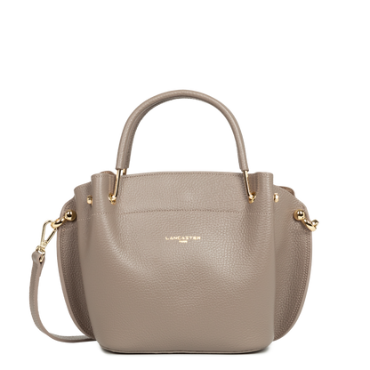 sac à main - foulonné double #couleur_galet-in-or