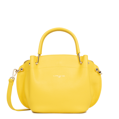 sac à main - foulonné double #couleur_mimosa-in-or