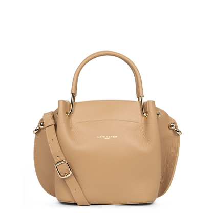 sac à main - foulonné double #couleur_naturel-in-beige