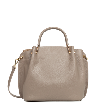 Grand sac à main - Foulonné Double LOUISA