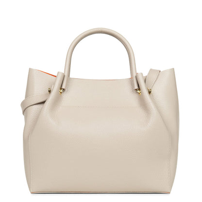 Grand sac cabas épaule - Foulonné Double LOUISA