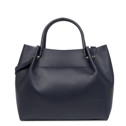 Grand sac cabas épaule - Foulonné Double LOUISA