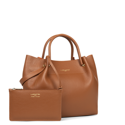 Grand sac cabas épaule - Foulonné Double LOUISA