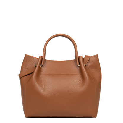 Grand sac cabas épaule - Foulonné Double LOUISA