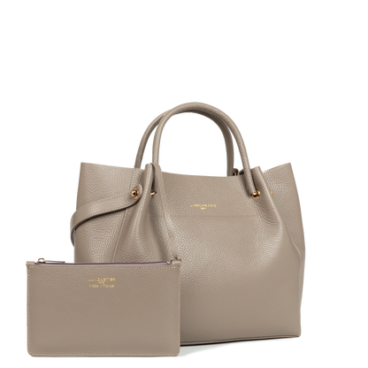 Grand sac cabas épaule - Foulonné Double LOUISA