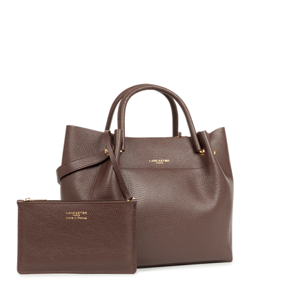 Grand sac cabas épaule - Foulonné Double LOUISA