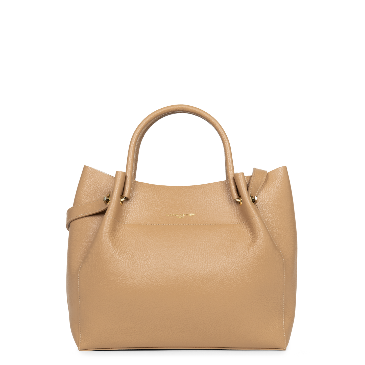 sac cabas épaule - foulonné double #couleur_naturel-in-beige