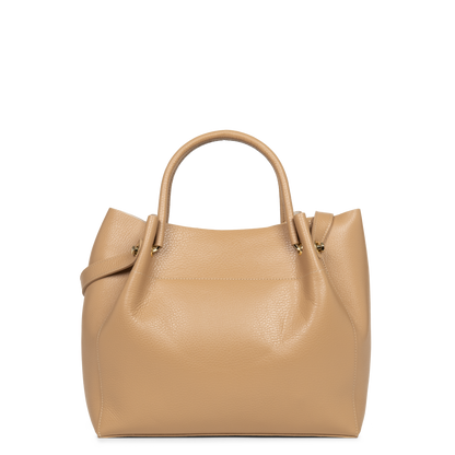 Grand sac cabas épaule - Foulonné Double LOUISA