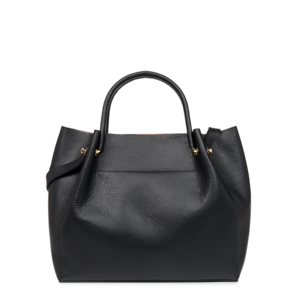 Grand sac cabas épaule - Foulonné Double LOUISA