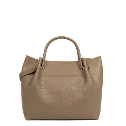 Grand sac cabas épaule - Foulonné Double LOUISA