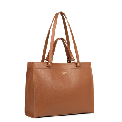 Très grand sac cabas épaule - Foulonné Double DAILY
