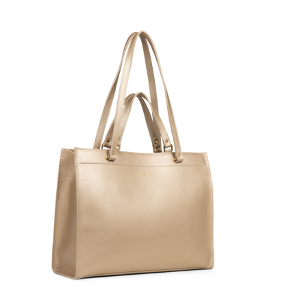 Très grand sac cabas épaule - Foulonné Double DAILY