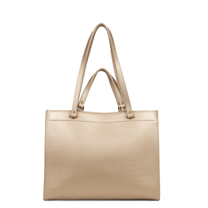 Très grand sac cabas épaule - Foulonné Double DAILY