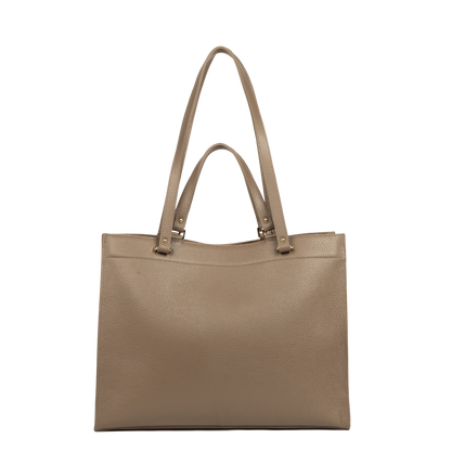 Très grand sac cabas épaule - Foulonné Double DAILY