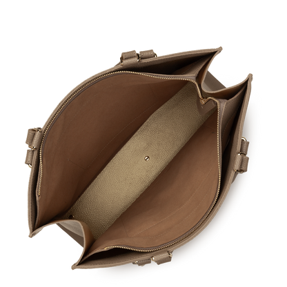 Très grand sac cabas épaule - Foulonné Double DAILY