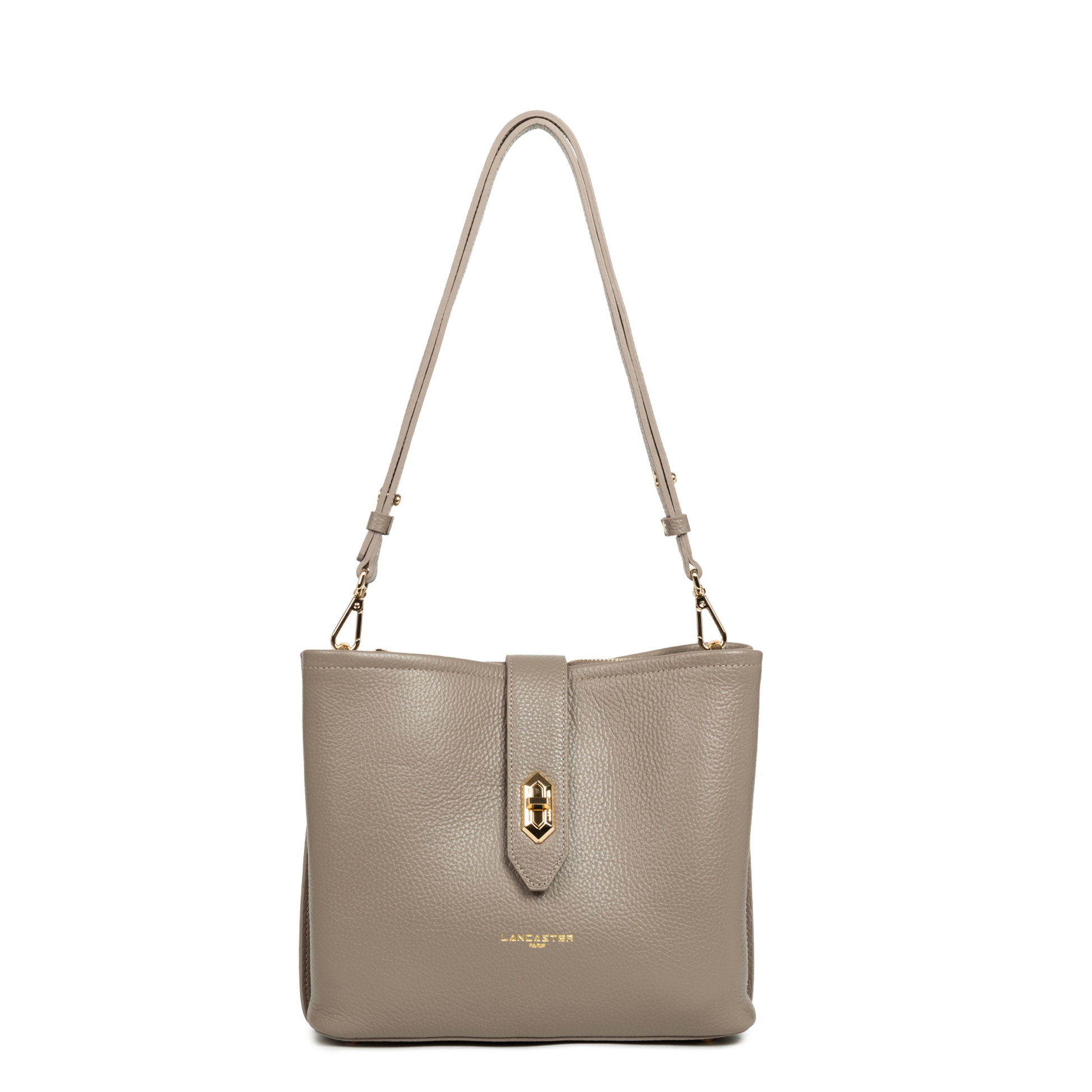 sac seau - top double #couleur_galet-in-or