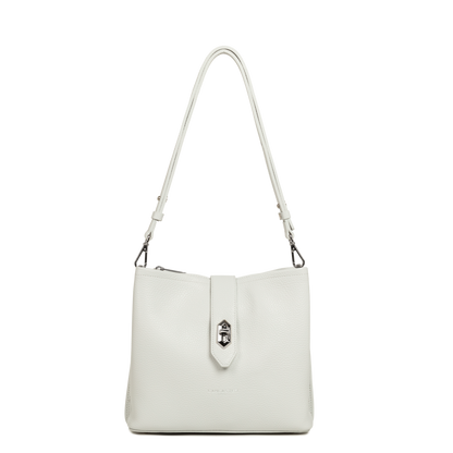 sac seau - top double #couleur_gris-clair-in-argent