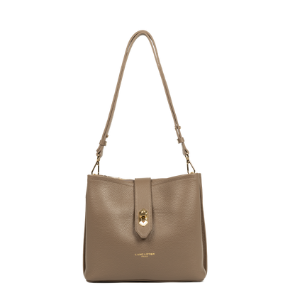 sac seau - top double #couleur_taupe-in-or