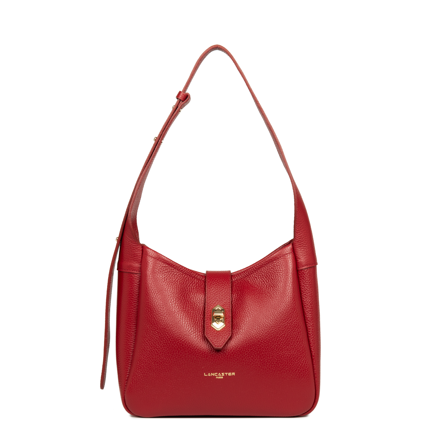 Petit sac seau - Top Double #couleur_carmin-in-blush