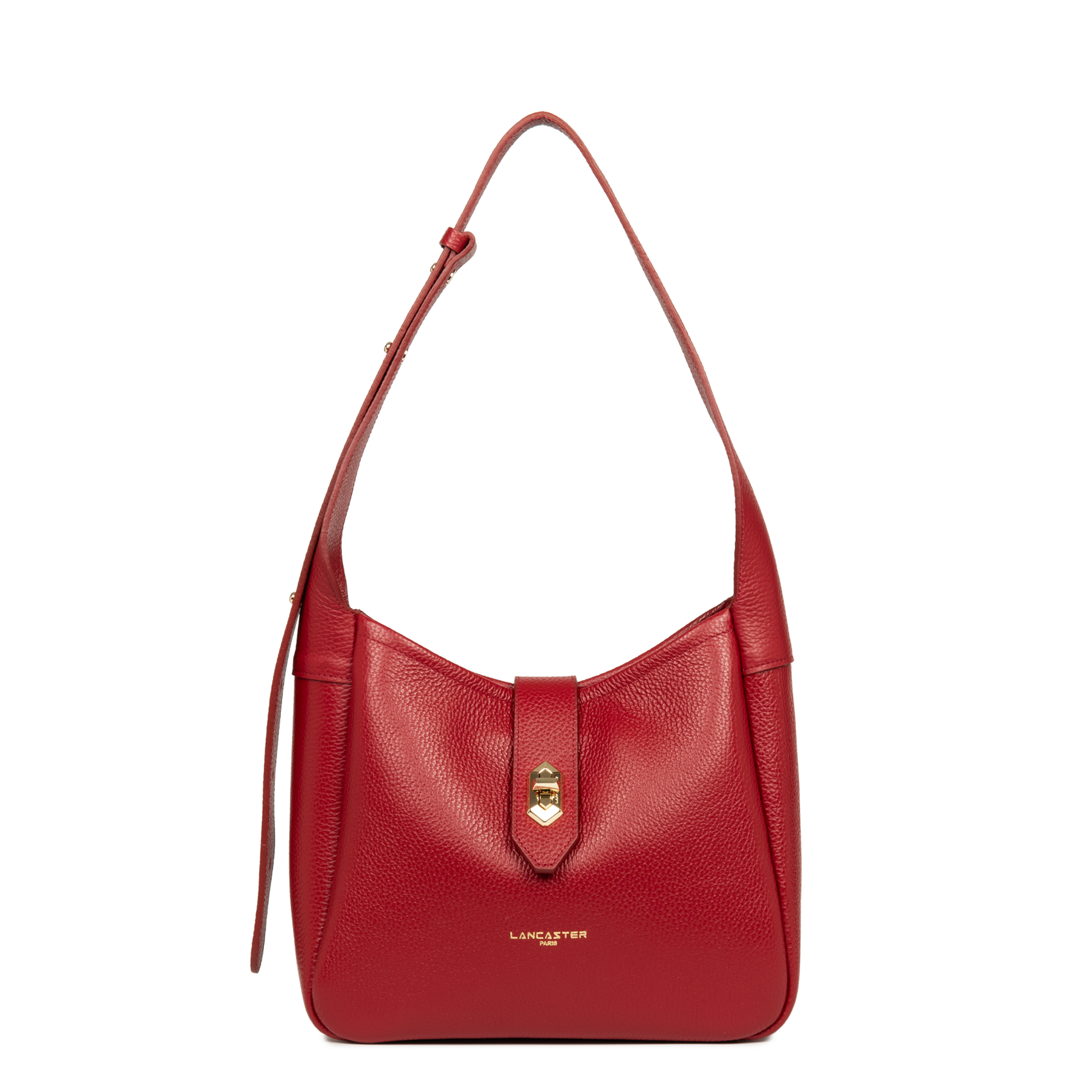 Petit sac seau - Top Double #couleur_carmin-in-blush
